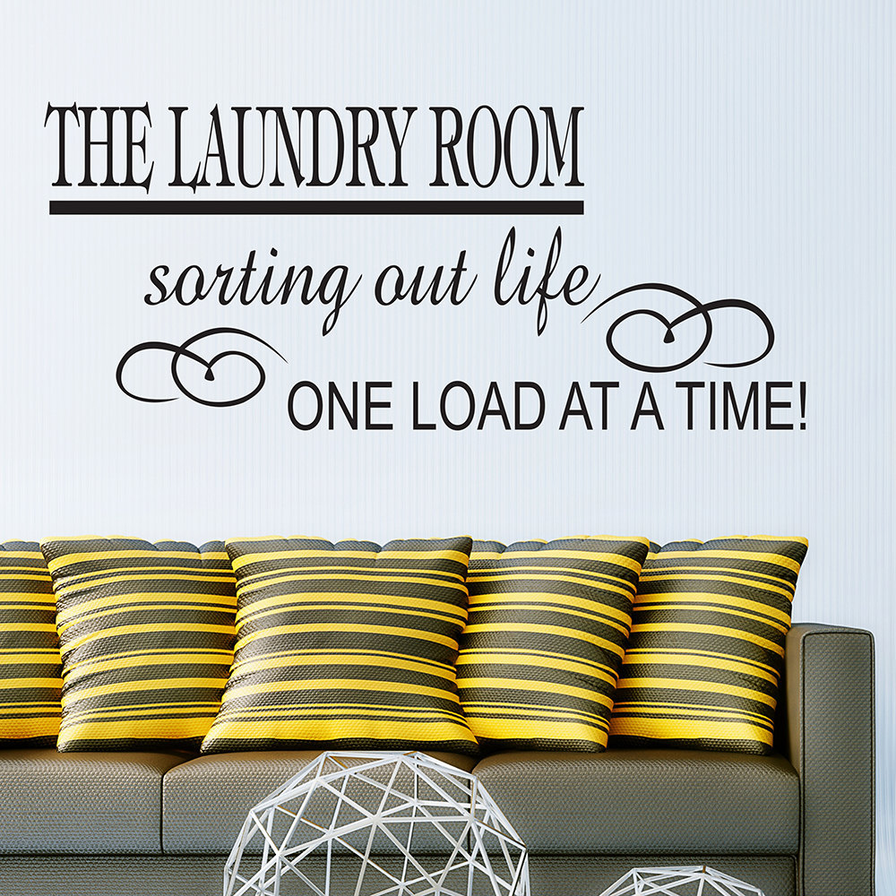 one load at a time laundry room rug