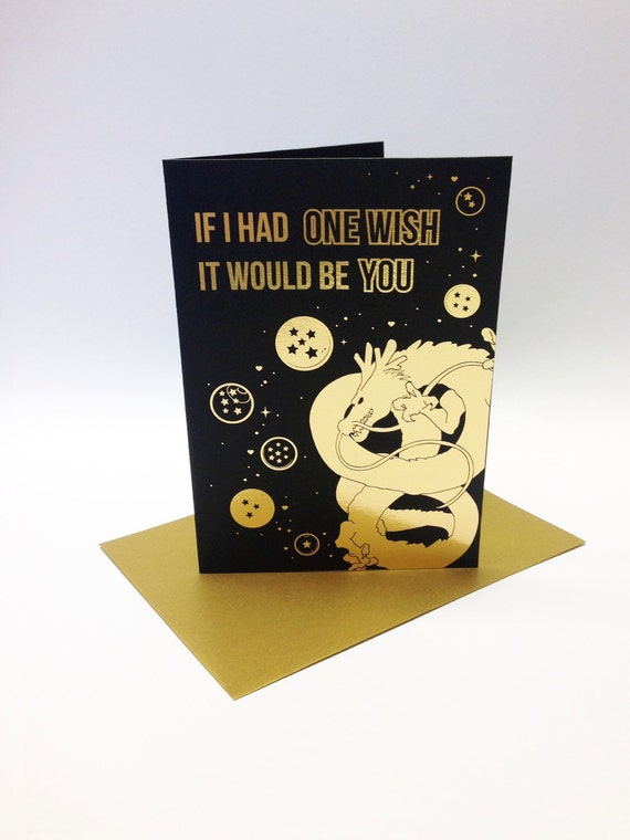 Dragonball Z Inspired Valentine s Card If I Had One