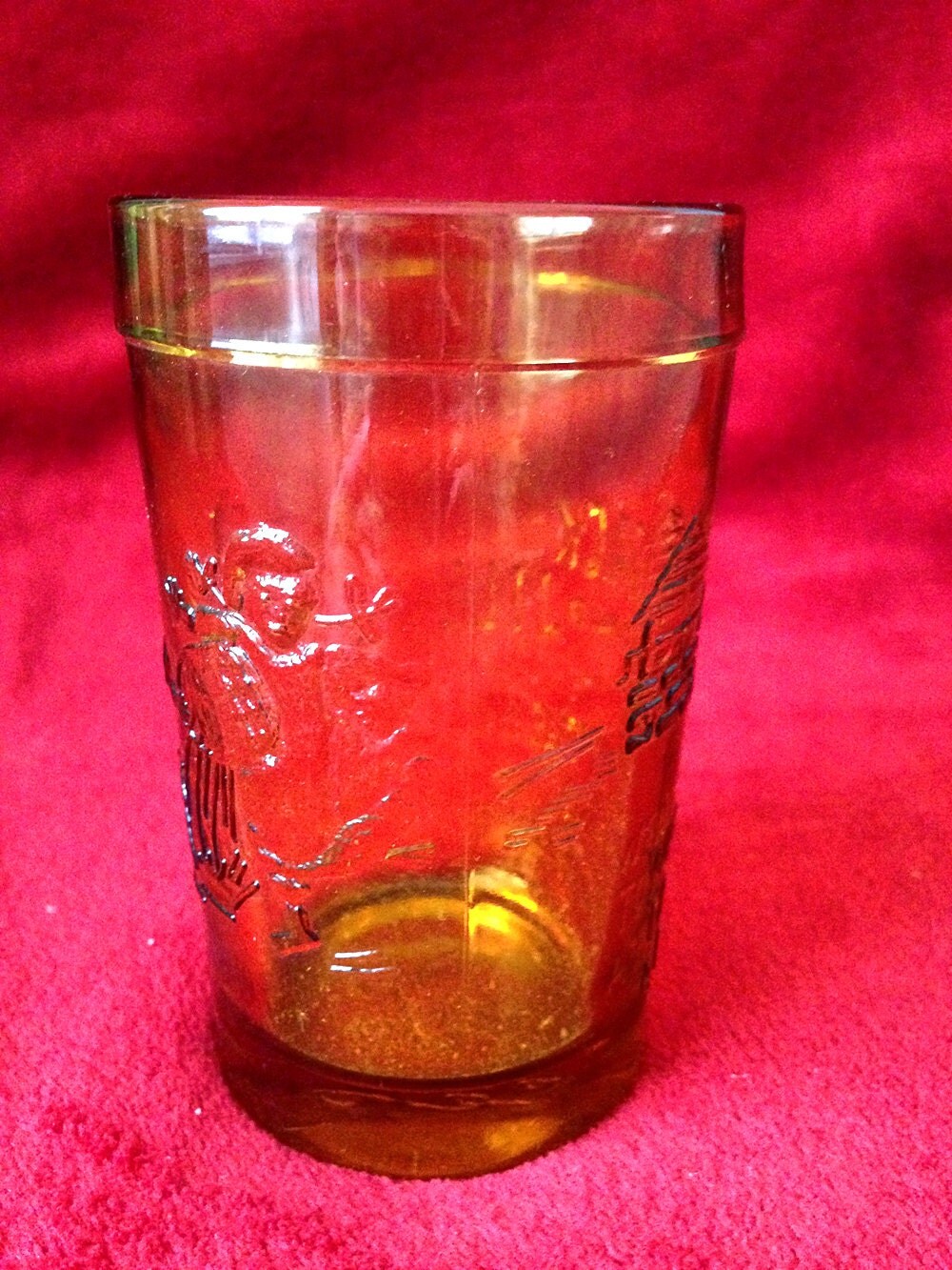 Tiara Jack and Jill Amber Glass Haute Juice