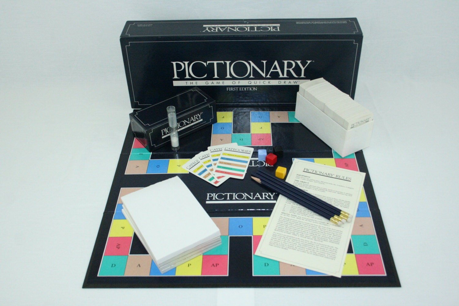 Pictionary First Edition 1985 All Original By Americantreasuretrov