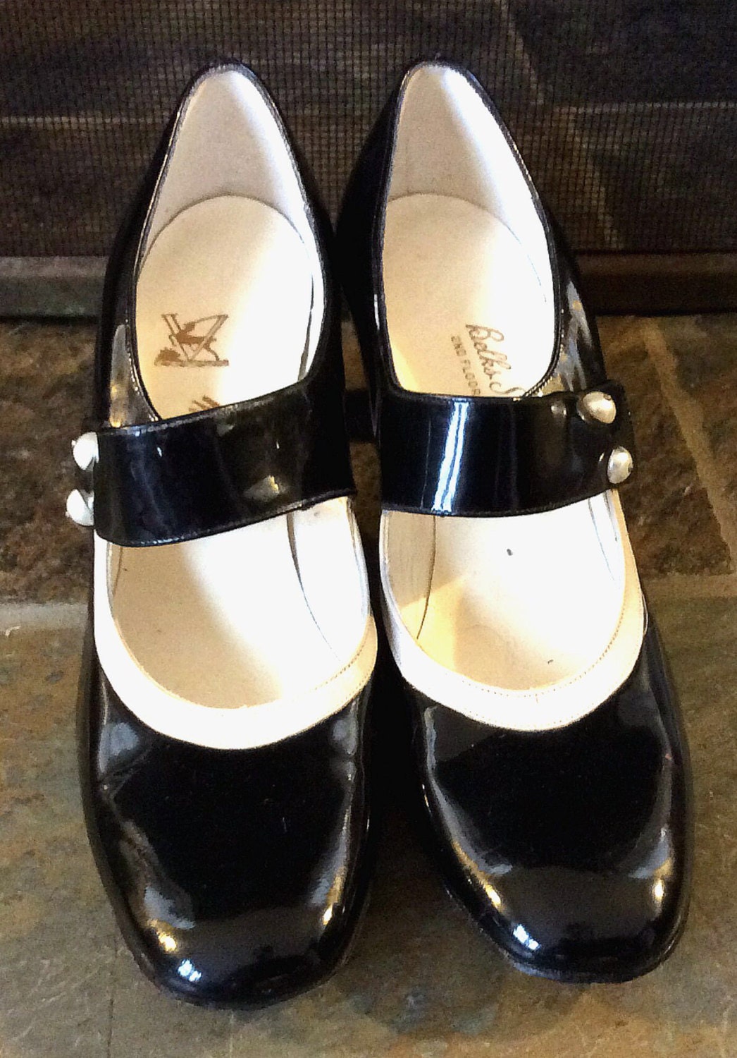 RARE Vintage Antique Estate Valley Shoes Black by MADVintology