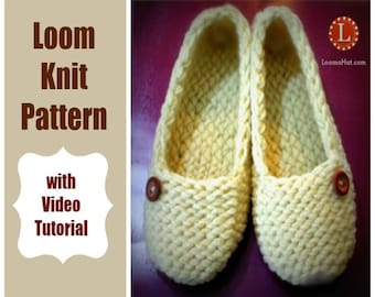 Loom Knitting Pattern Scarf Retangular Shawl Pattern EASY