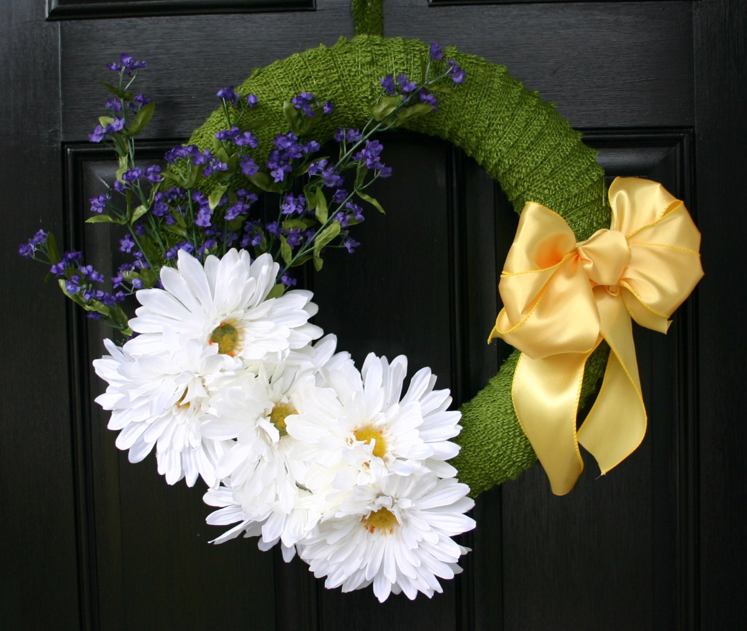 Spring and summer wreath by DelightfulDayDesigns on Etsy