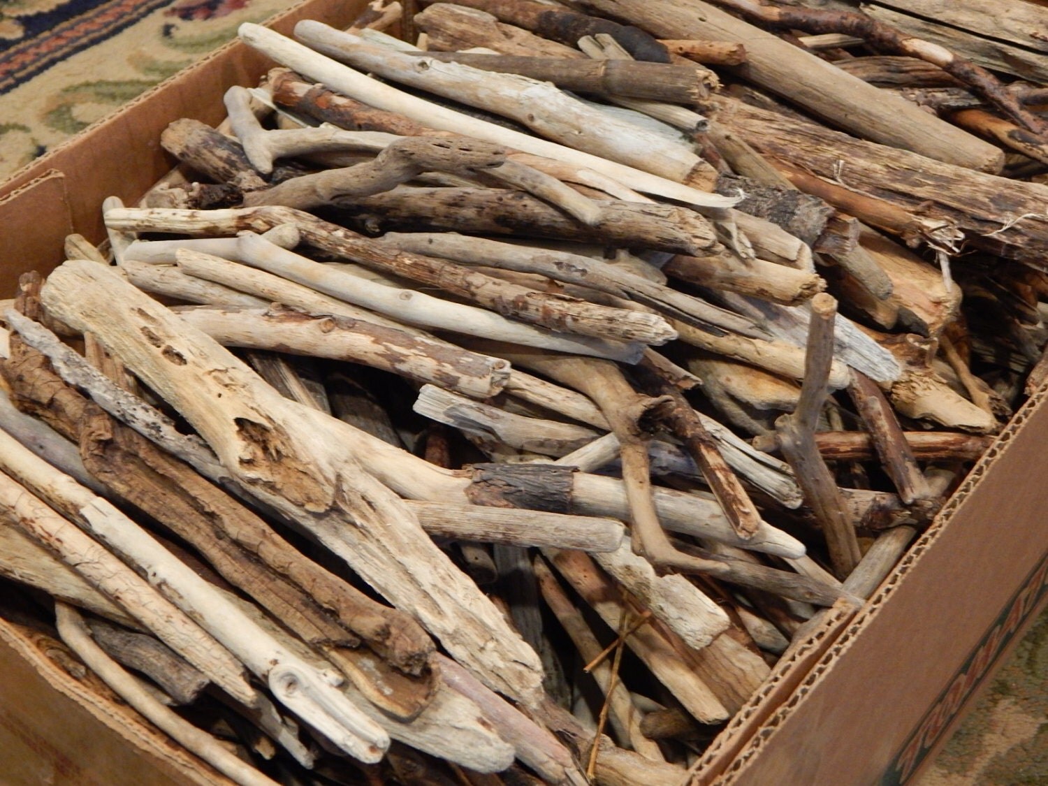 Beach Driftwood Bulk Lot 50 Pieces Mixed Sizes 6