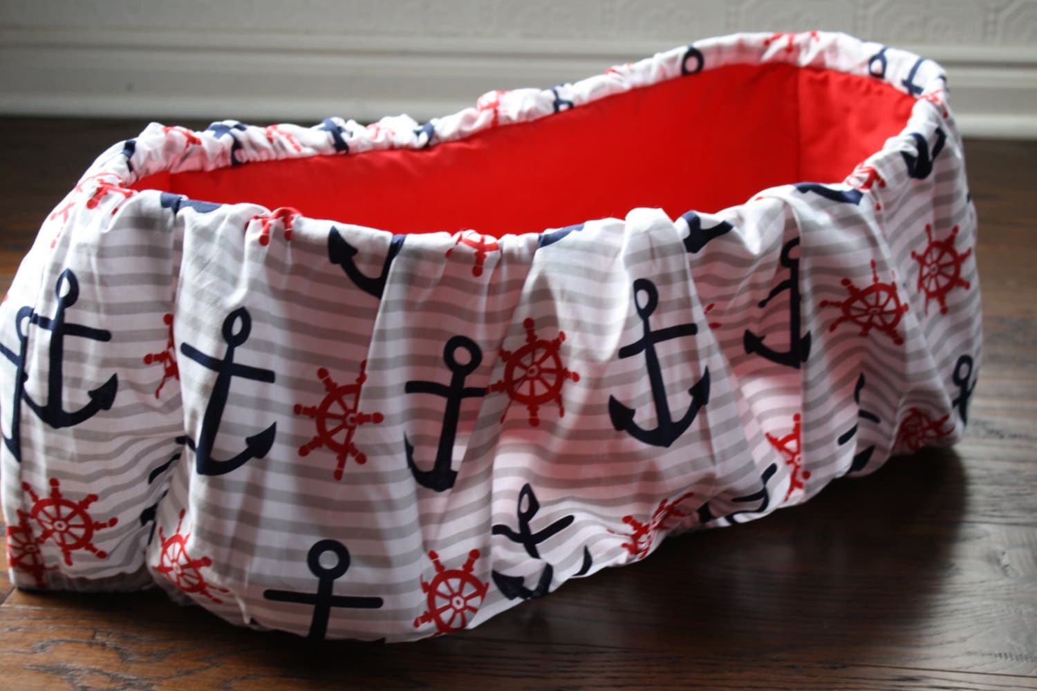 Nautical shopping cart cover Baby shower gift Grocery cart