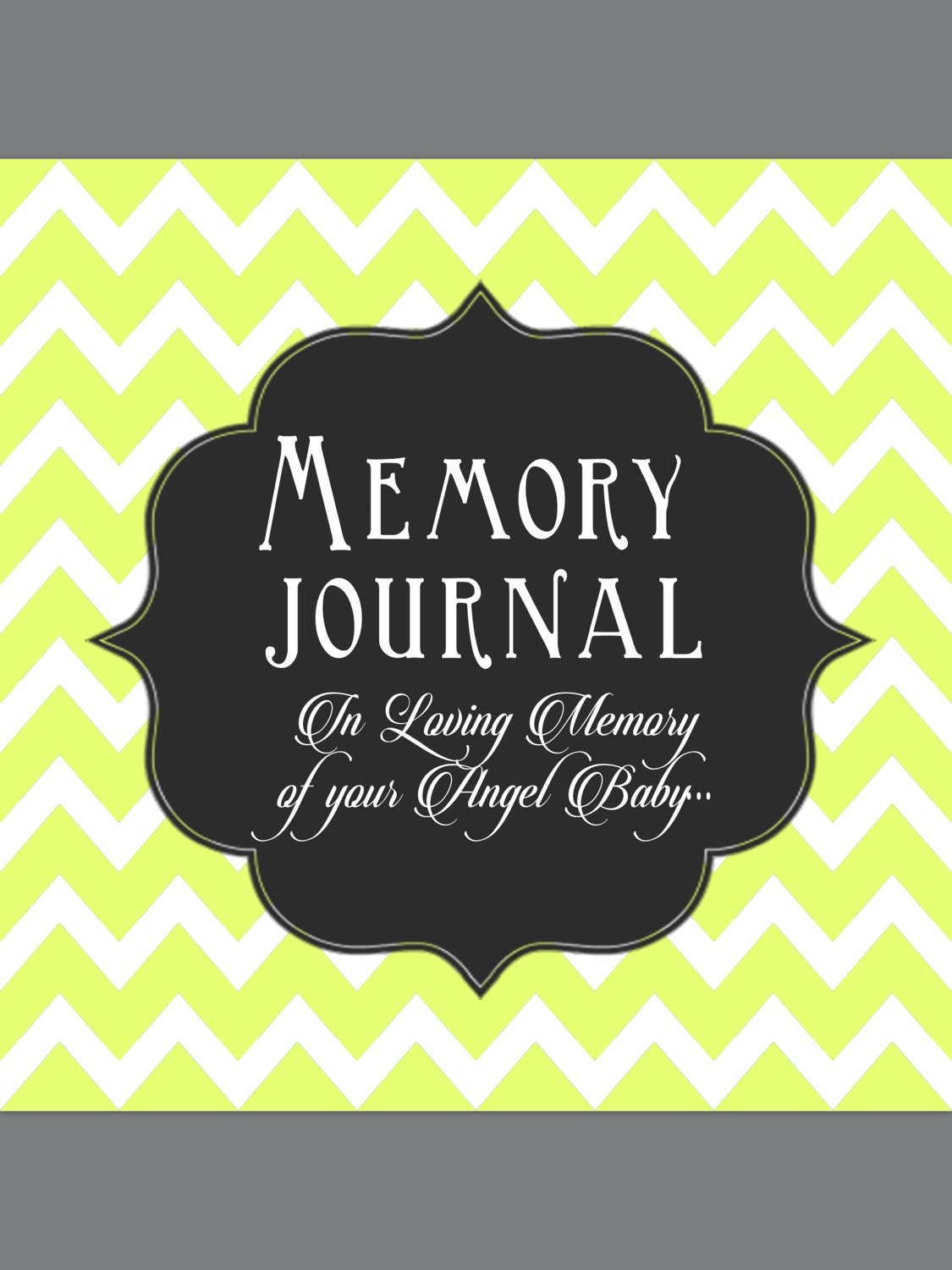 Infant Loss Memory Book Baby Book Memory Journal by