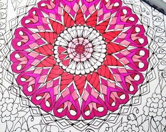 Coloring page from an Original drawing by TheArtofColoring on Etsy