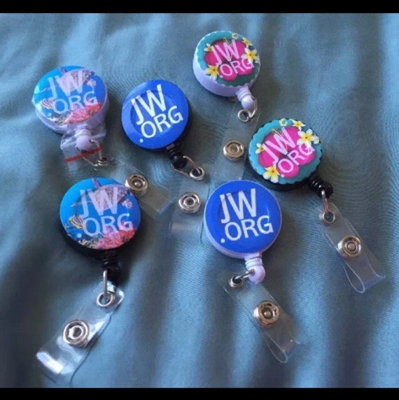 JW.ORG id badge holder with clear plastic id by jhzelstruely