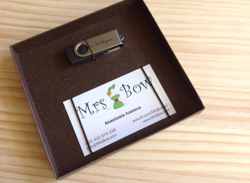 Custom Made USB And Business Card Box USB By PixBoxStudio On Etsy