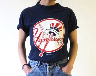 vintage yankees tee