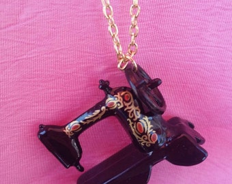 Sewing Machine Necklace