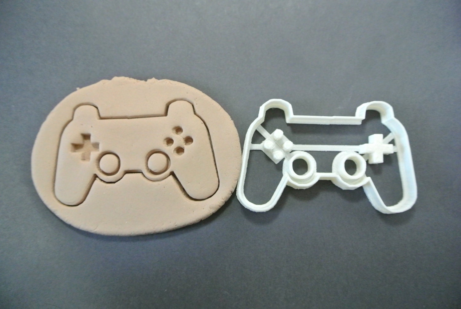 PS4 PS3 Inspired Game Controller Cookie Cutter