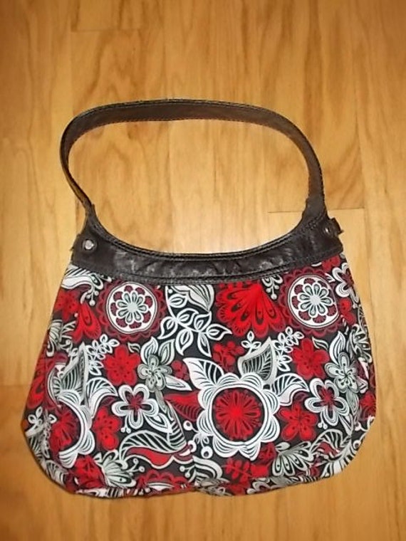 NEW Thirty one City Skirt Purse Hobo Hand Tote bag Free Spirit Floral 31 gift 