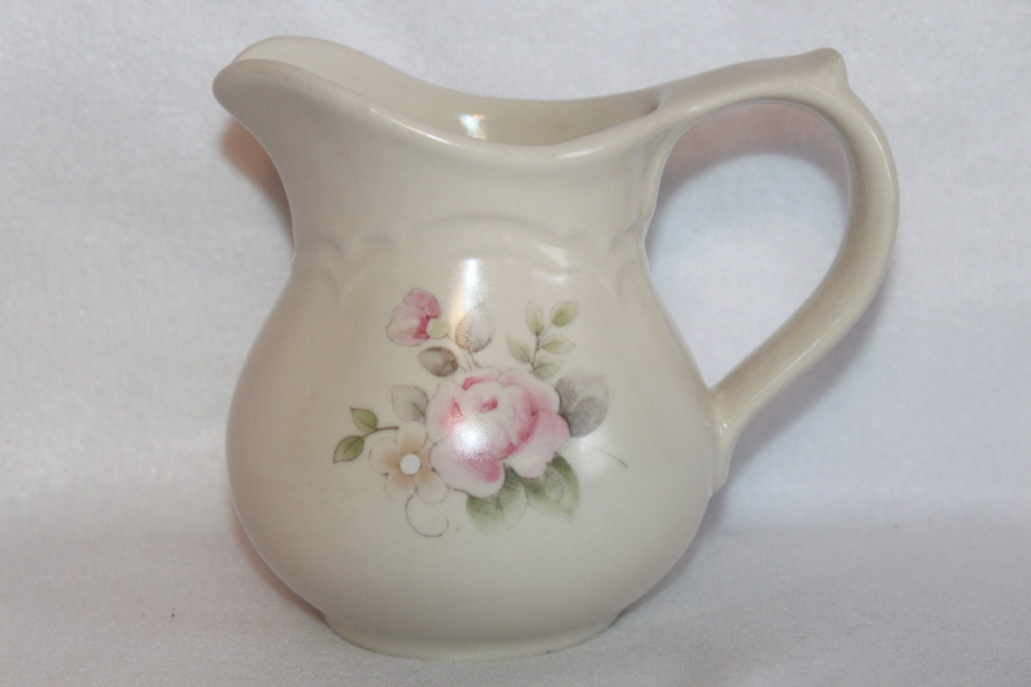 C4 Pfaltzgraff Tea Rose Pattern Creamer Made in USA