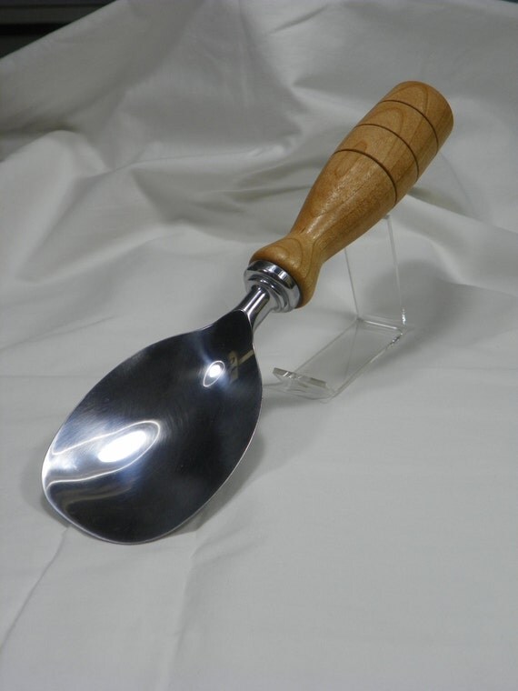 Ice Cream Paddle or Serving Spoon in by GaryLundgrenCrafts on Etsy