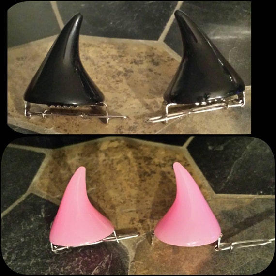 Antler hair clips Horn hair clips hair by xAllTheThingsx on Etsy