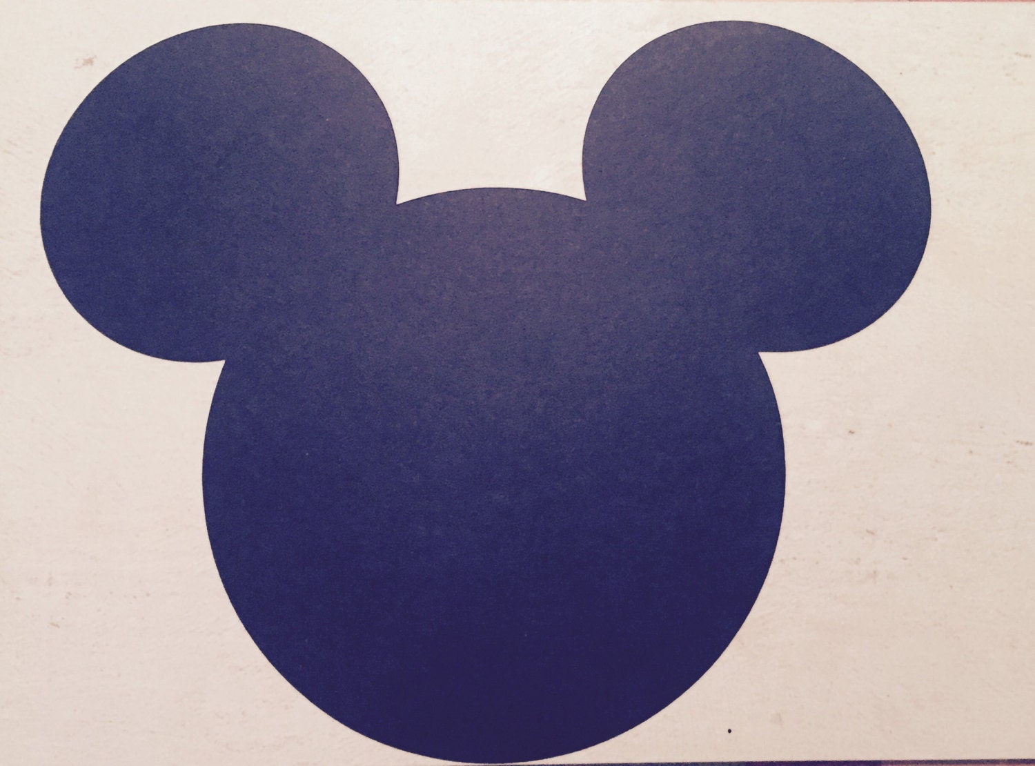 Mickey Mouse Head placemats large Mickey Mouse placemat