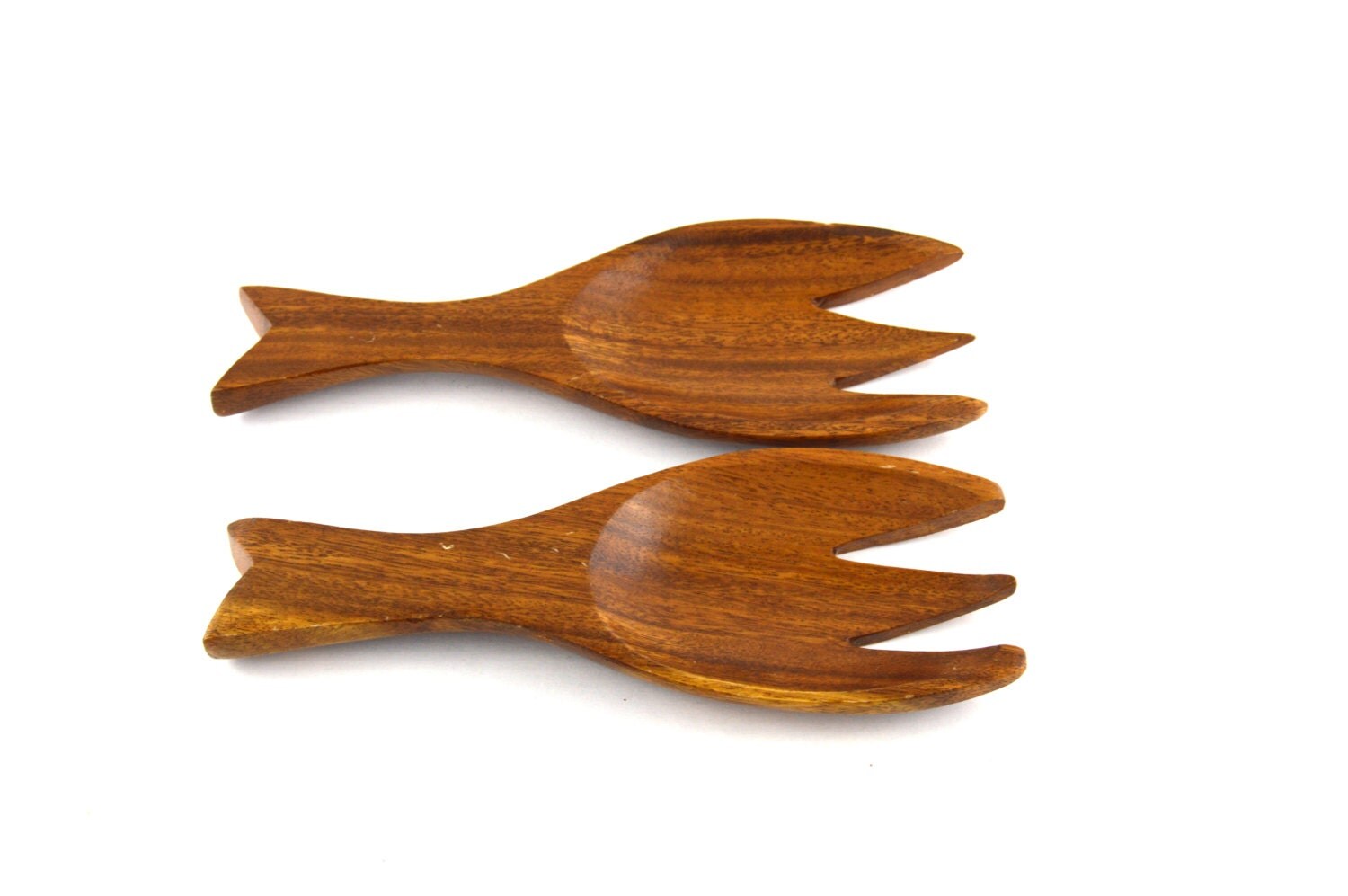 Vintage Wooden Salad tossing Forks Haute Juice