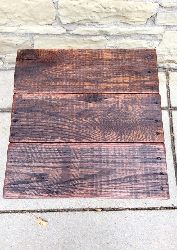 The Bed Side Table Reclaimed Wood