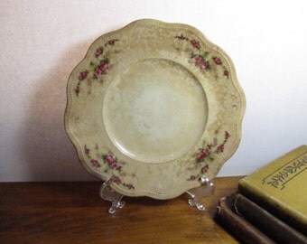 Vintage Dixie E.P.P. Co. Floral Plate