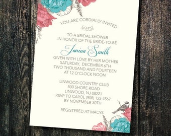 Victoria Secret Themed Bridal Shower Invitations 5