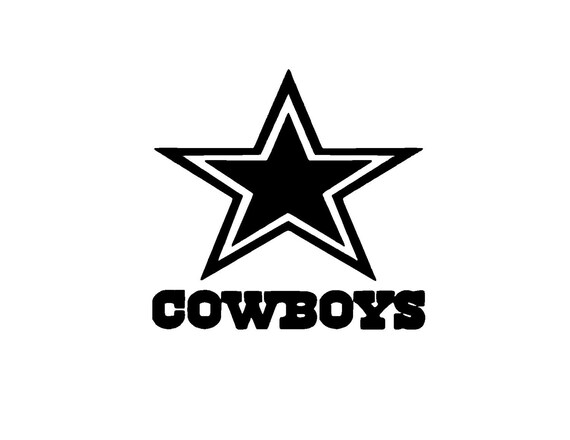 Dallas Cowboys Logo Decals