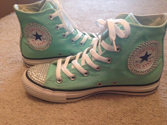 Bling Converse by Conversayshuns on Etsy