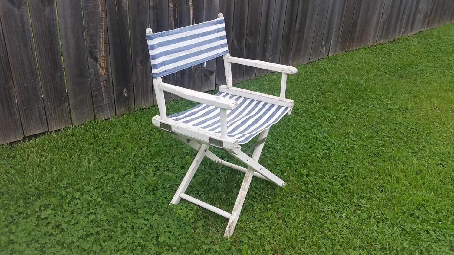 Vintage Directors Chair Directors Chair Wood Chair Fold Up Chair