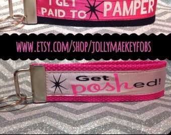 Perfectly posh key fob