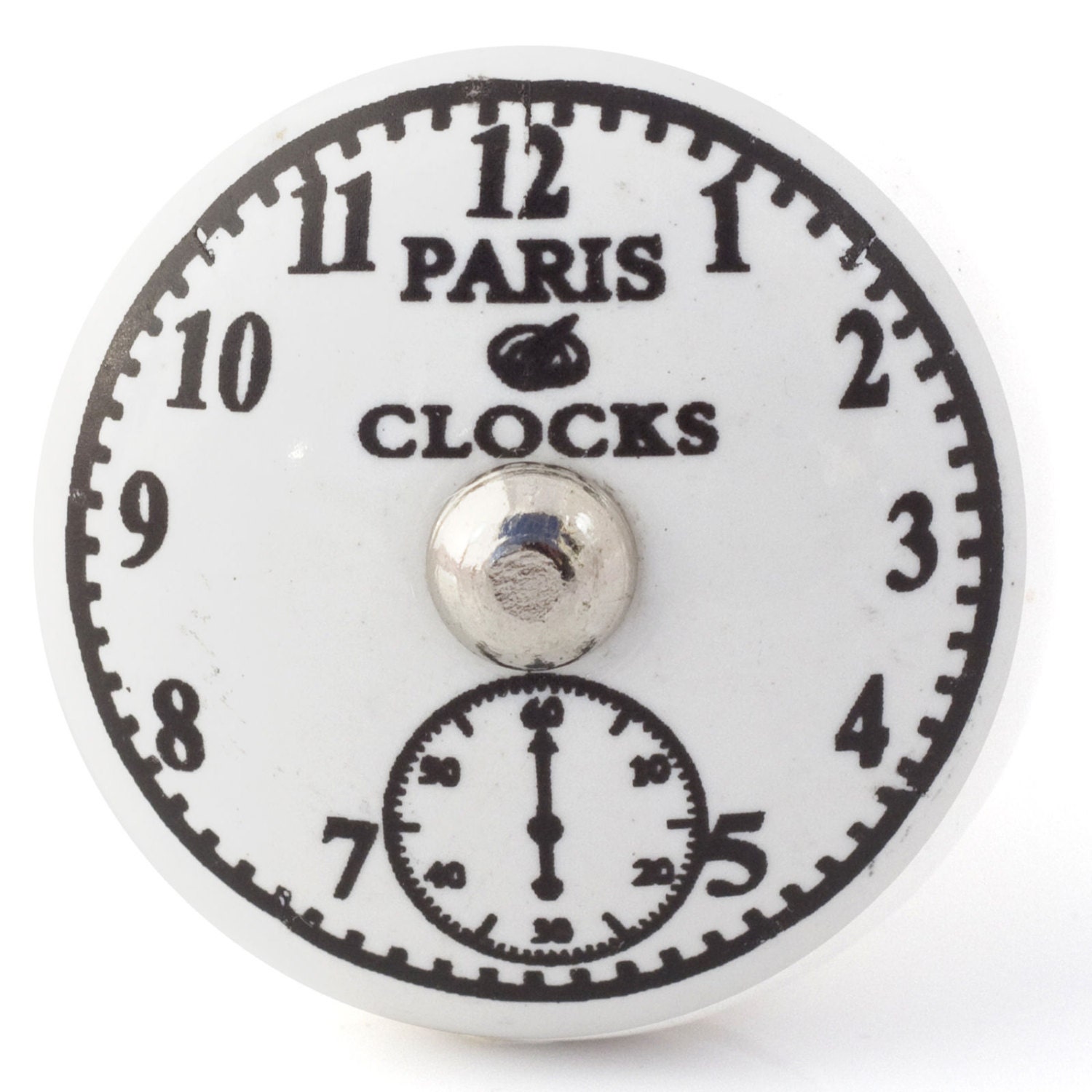 Medium Knob Elephant Clock - Vintage Ceramic Clock Knob Ornamental Door Knob With medium knob elephant clock vintage ceramic clock knob ornamental door knob with