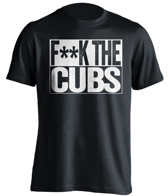 cubs white sox shirt