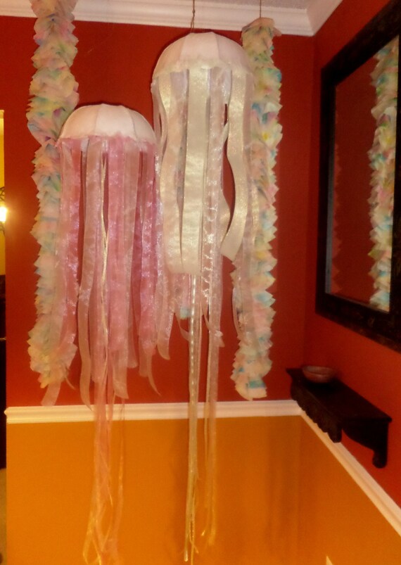 Giant Hanging Jellyfish DecorationsMermaid by RookieCreates