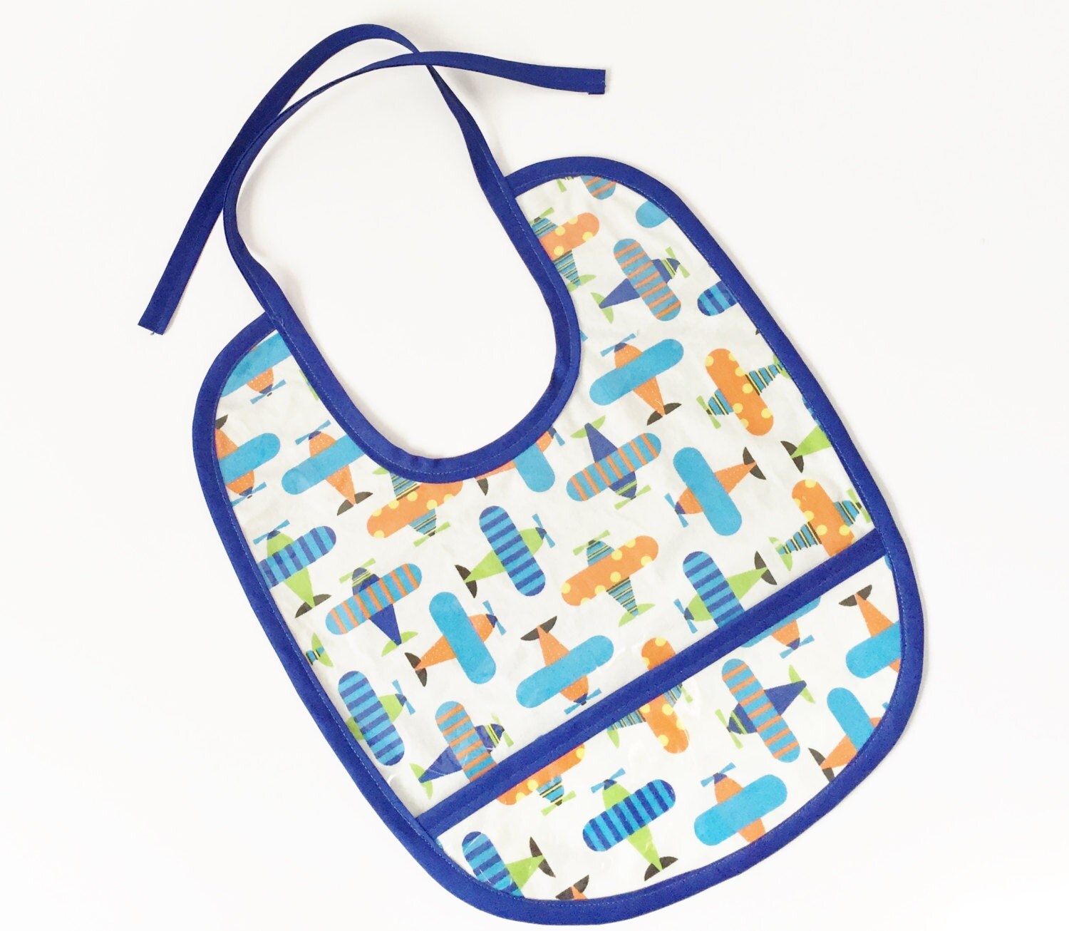 Baby bib with pocket Clearance