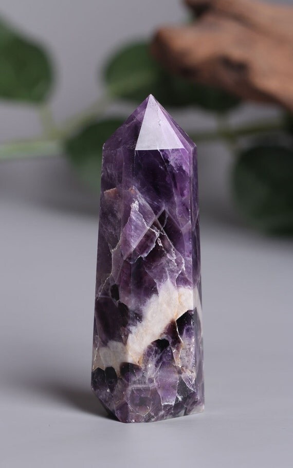 amethyst chevron crystal
