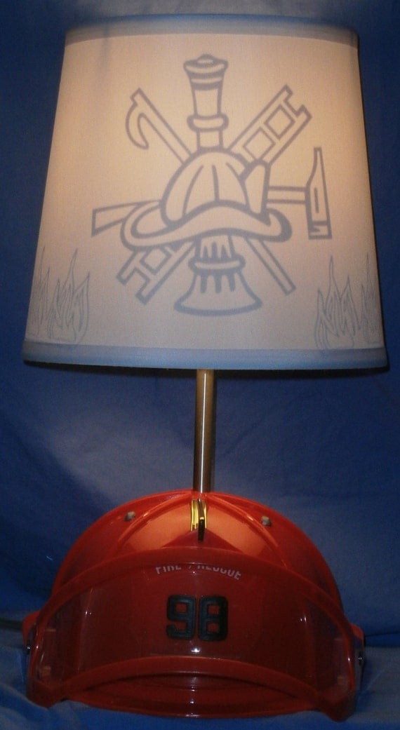 Firefighter Lamp Shade