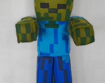 plush minecraft zombie