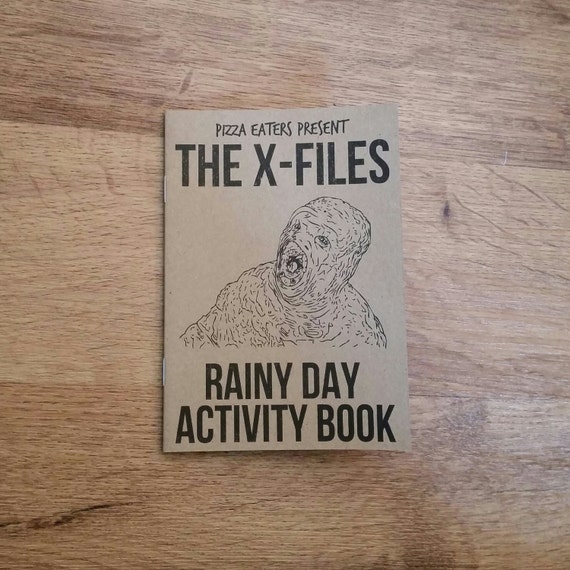 Download The X-Files Rainy Day Colouring & Activity Book by PizzaEaters