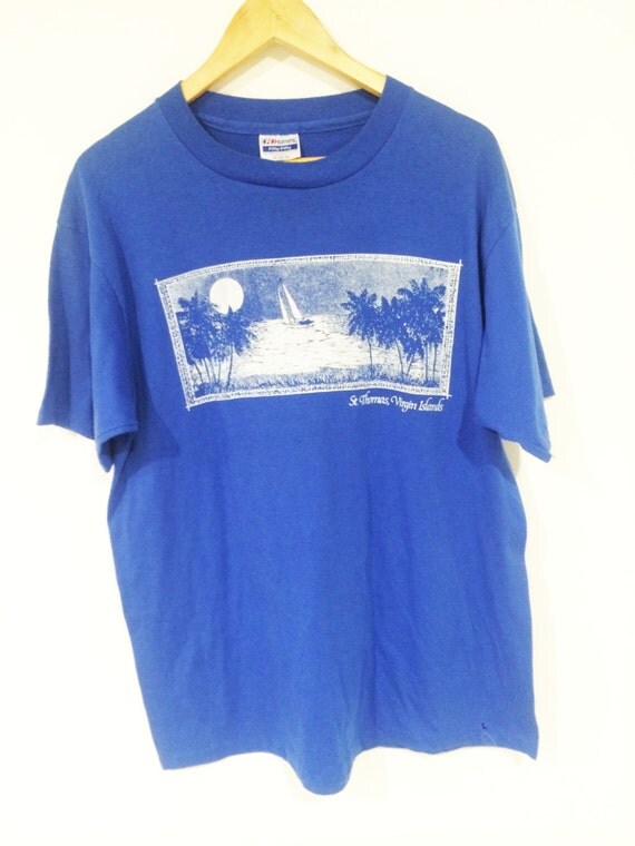 Vintage St Thomas Virgin Islands t-shirt by PLANETCARAVAN01