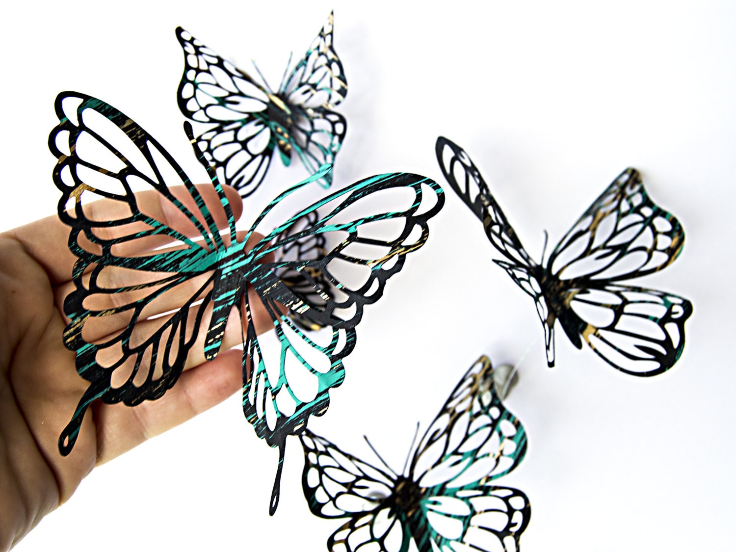 printable butterfly free 3d
