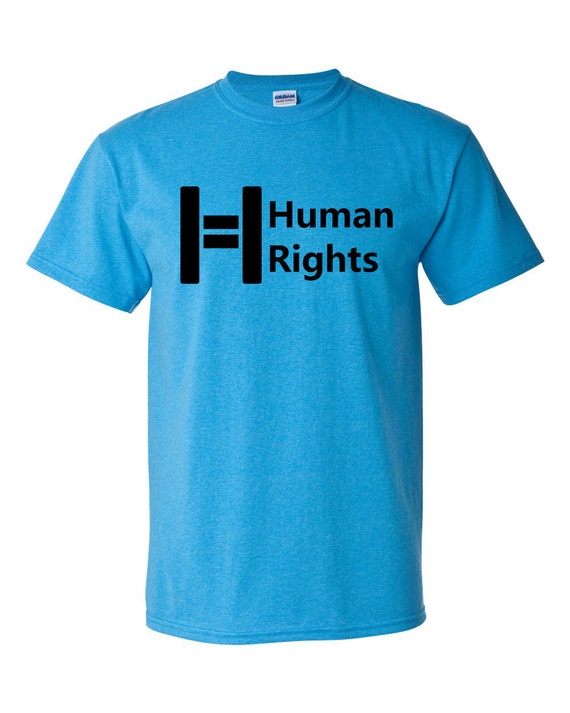 Human Rights Shirt. Human Rights Equal Rights by SubatomicTees