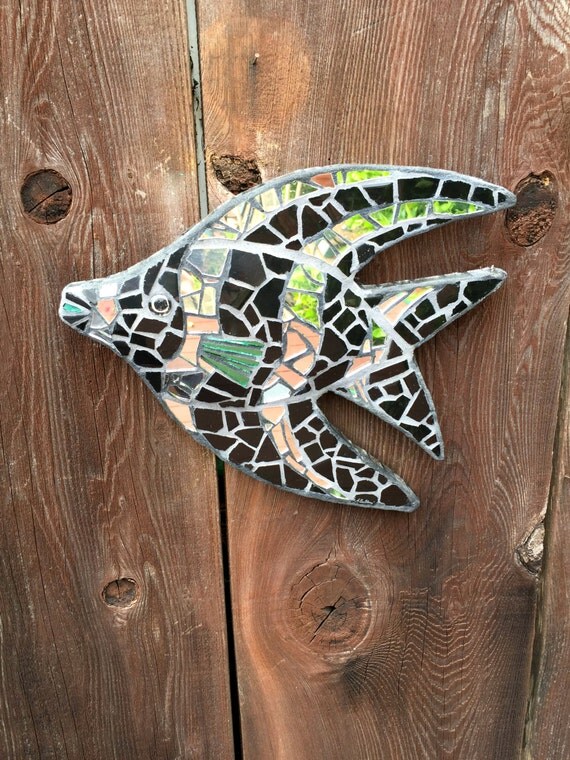 Mosaic Tile Fish Wall Art