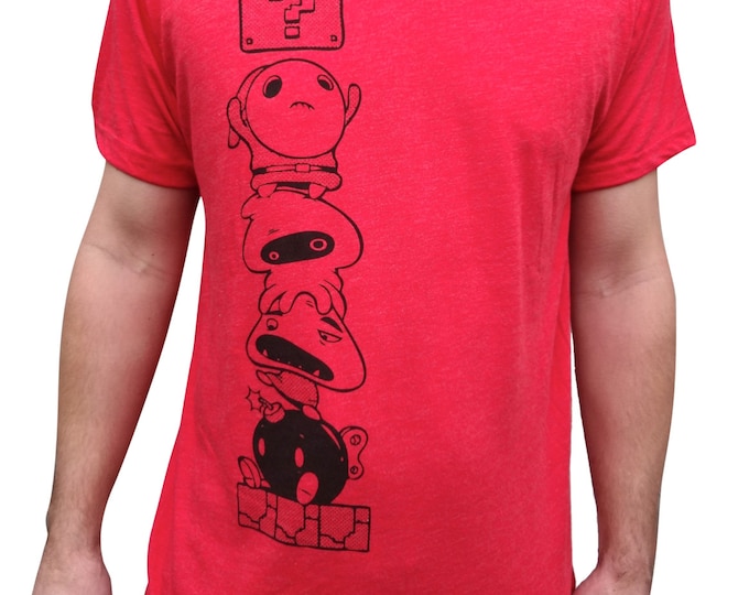 Video Game Shirt, Geek T Shirt, Nintendo T-Shirt, Geeky T-Shirt, Nerdy T-Shirt, Parody Shirt, Super Mario Shirt, Nintendo T Shirt, Nerdy T