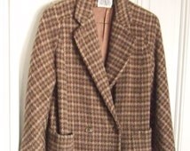 Popular items for wool tweed coat on Etsy