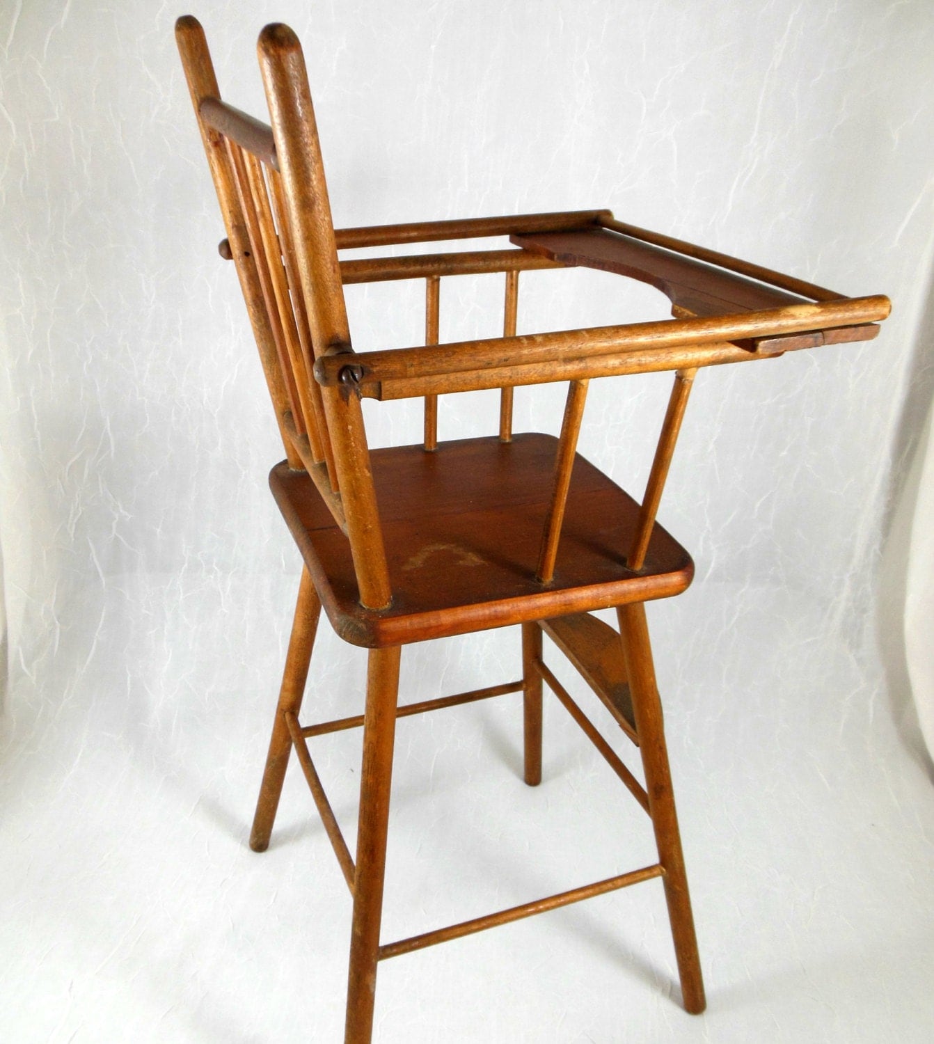 Antique Doll High Chair Babydoll Furniture Toy Highchair