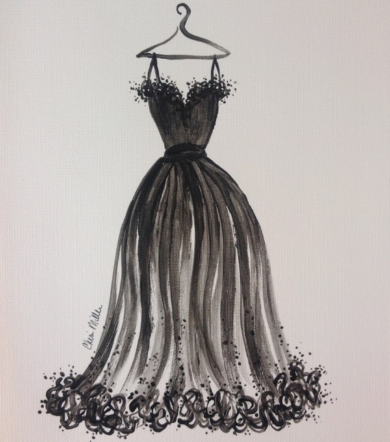 Dress Drawing Fashion