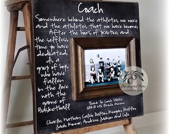 Basketball Coach Gift, Coach Thank You, Soccer Coach, Dance Team, Soccer Coach, Football, Cheerleading, End of Season Thank you Gift 16x16