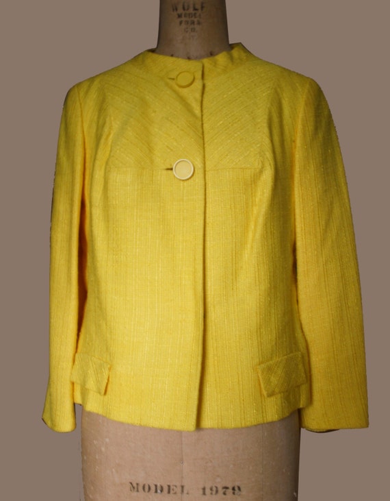 Yellow CustomTailored by Justin McCarty by KleinDesignVintage