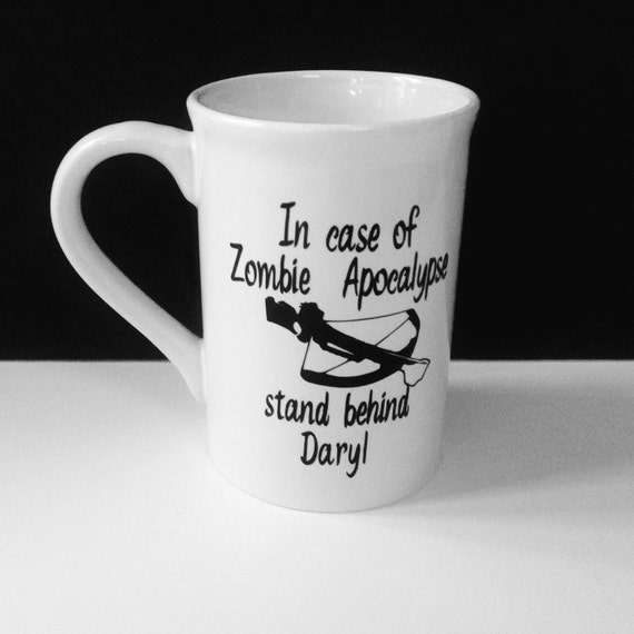Zombie Apocalypse Daryl Coffee Mug, The Walking Dead