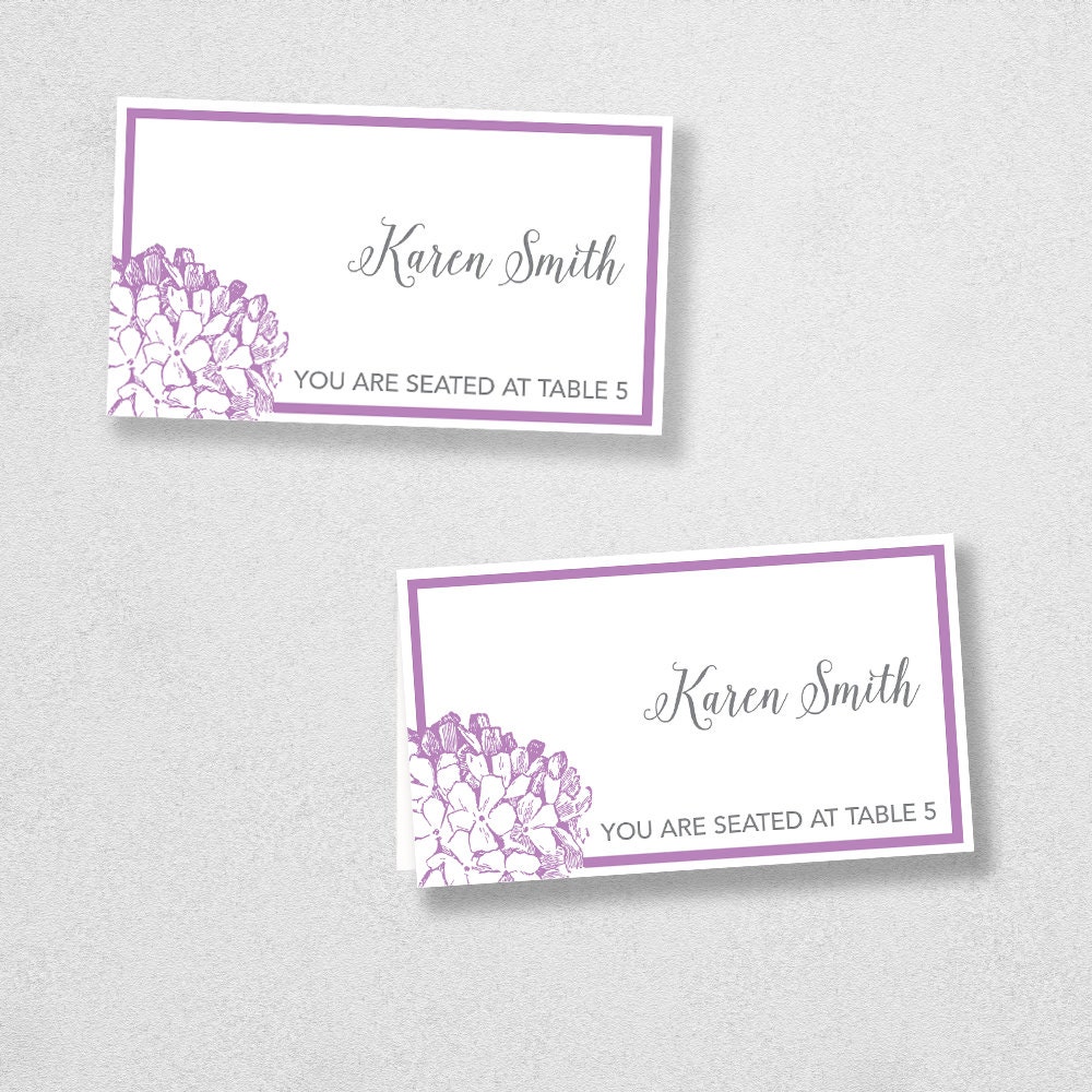 Avery Printable Place Cards