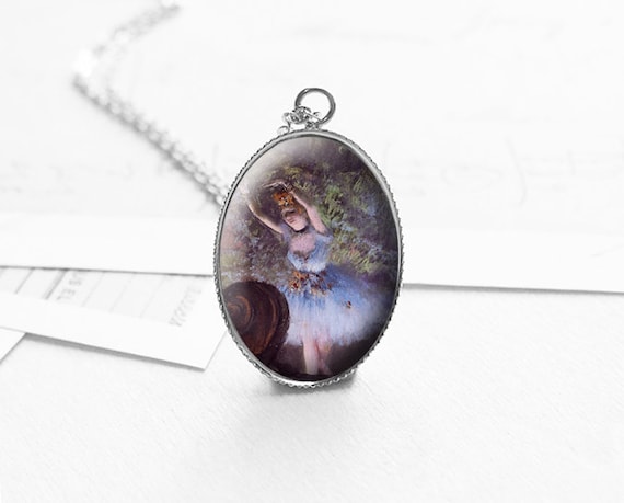 Teen Girl Gift Dance Necklace Pendant Ballet by petiteVanilla